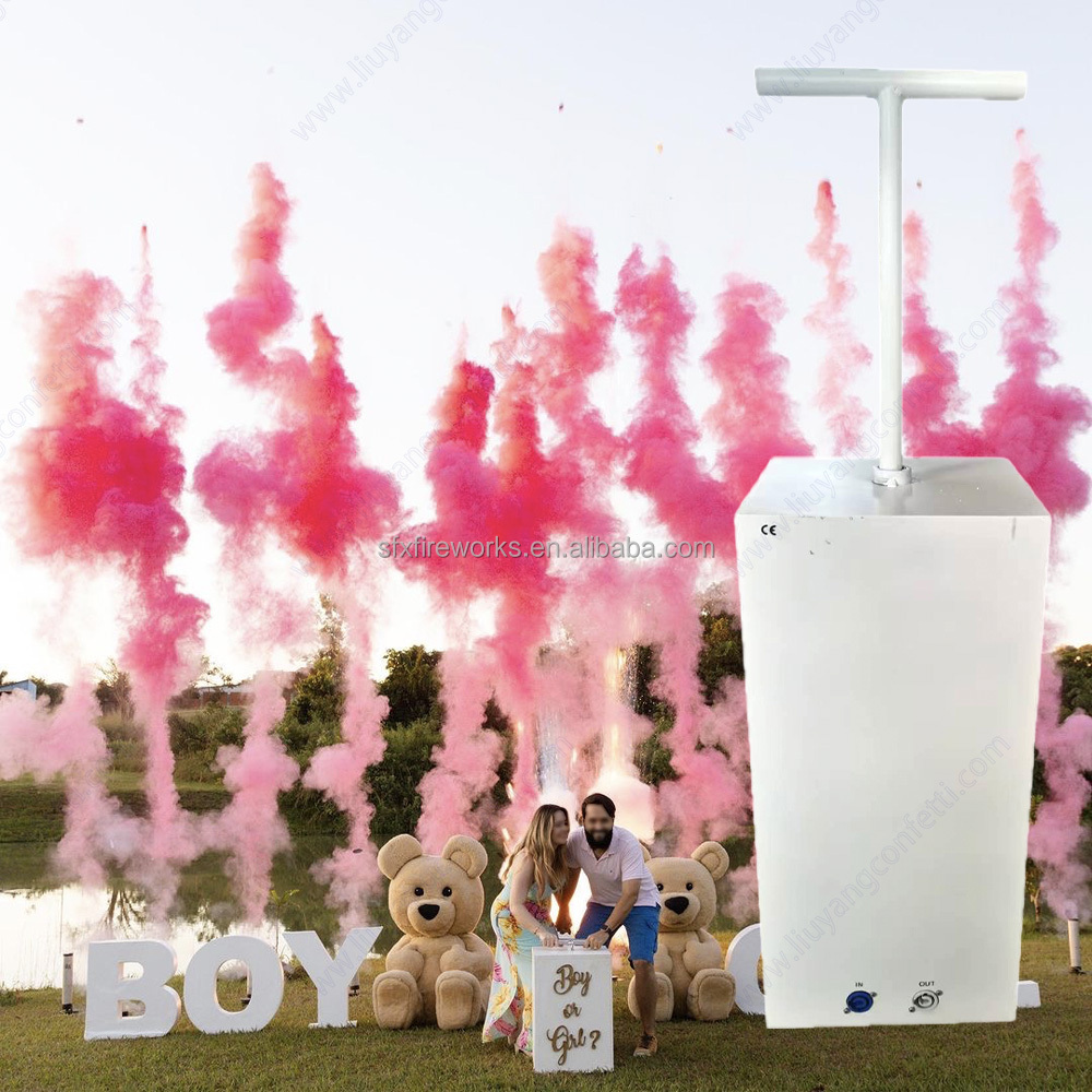 Confetti Cannon Tube - Elektrische Gender Reveal Rookkanon TNT Start