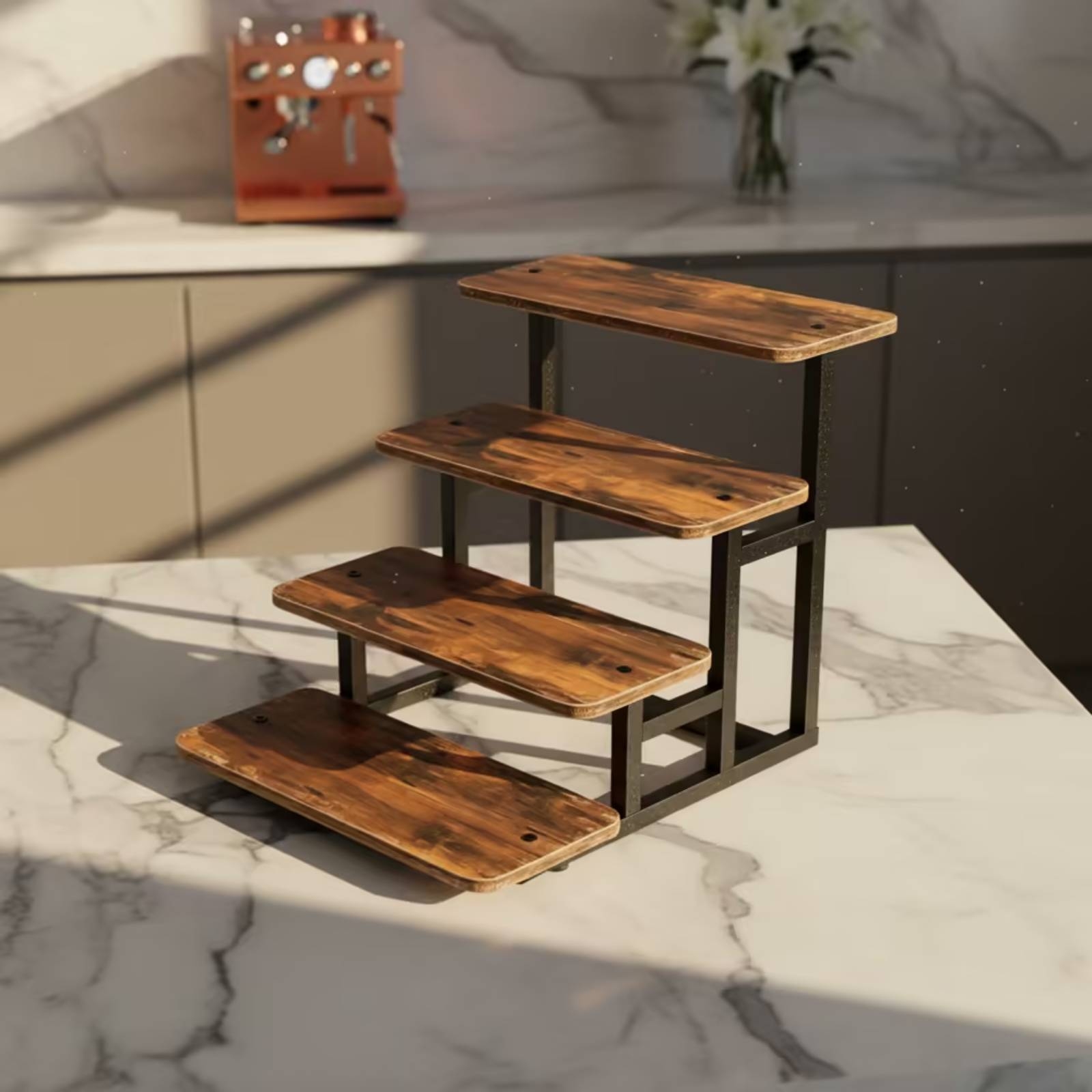 Cupcake Stand Tier - 4-laags displaystandaard voor op tafel, cupcake-standaard