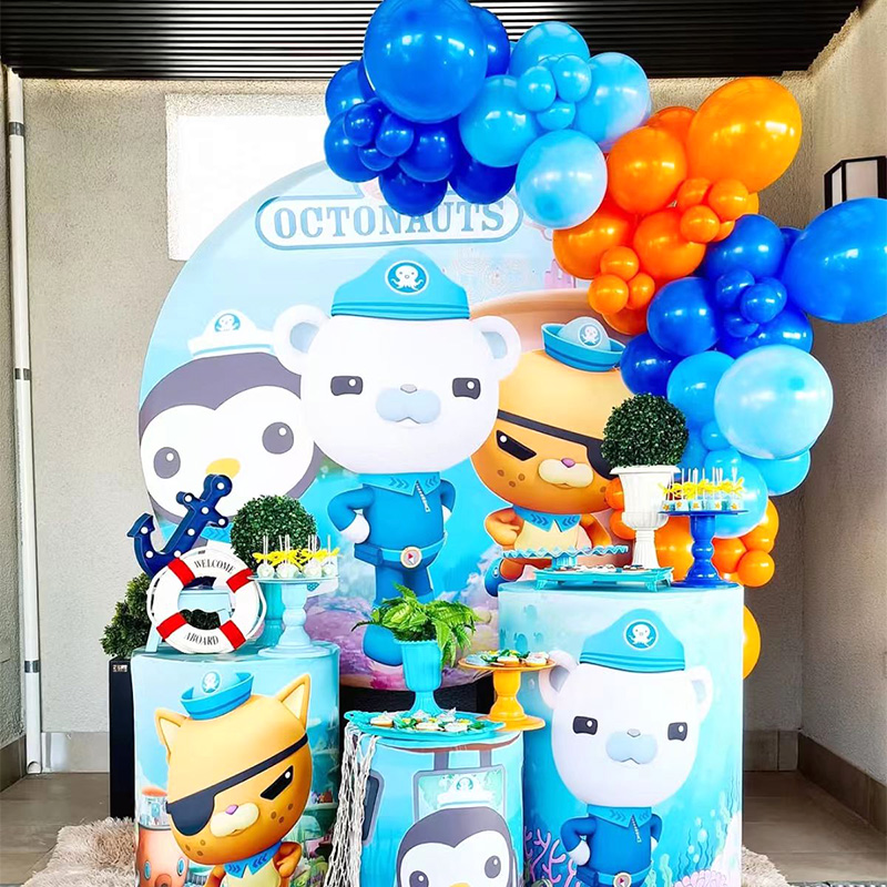 Balloon Arch Kit - Octonauts Ballon Garland Kit Kapitein Barnacles