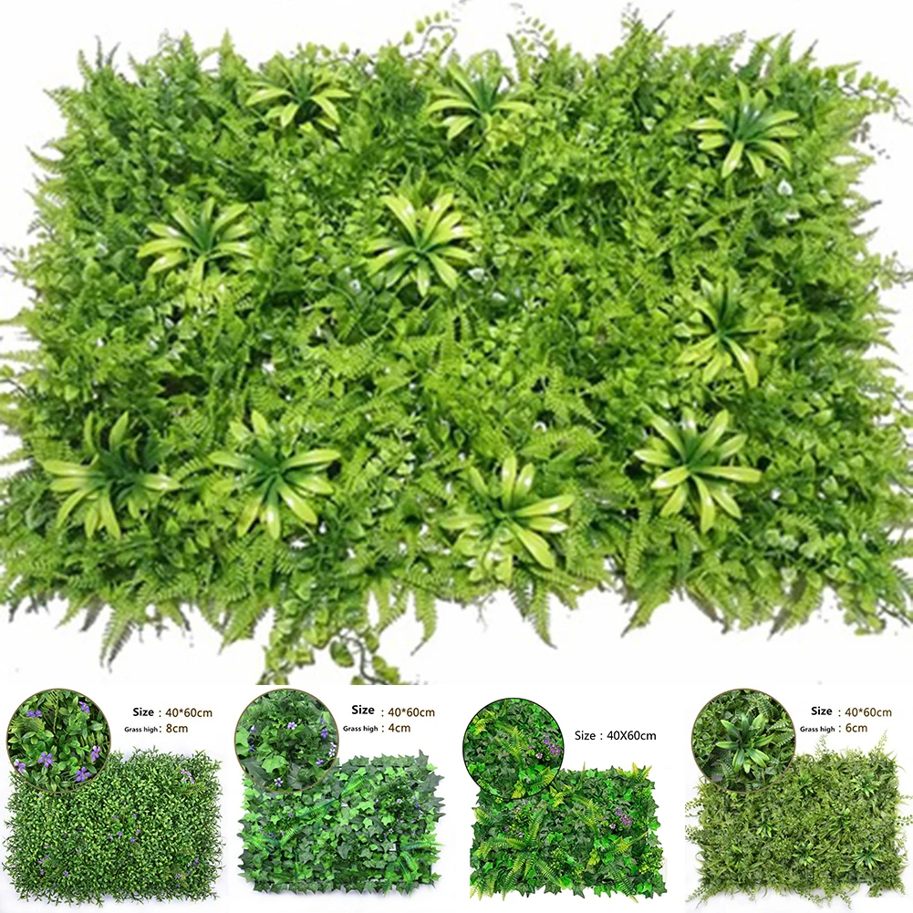 Flower Wall Panel - 40*60cm Kunstmatige Gazon Plant Gras Muur
