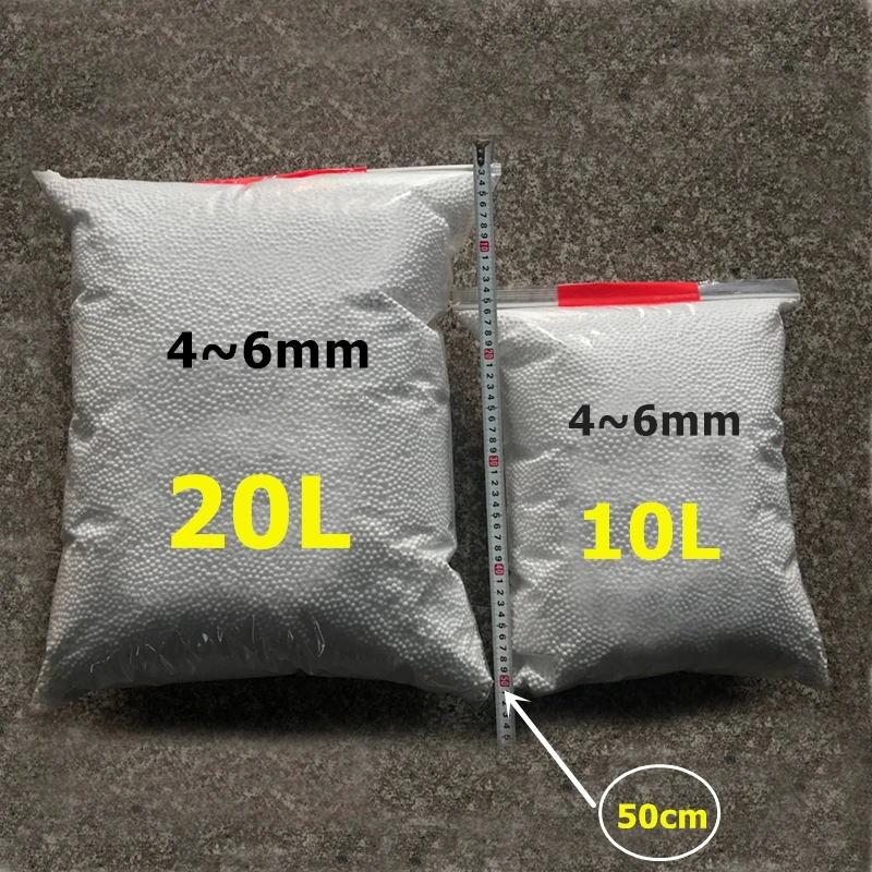 Event Z - 4-6mm 10L/20L Witte Styroporkogels voor het