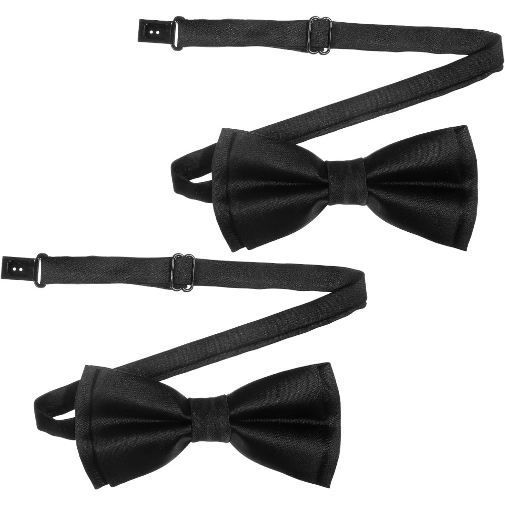 Event & Party Supply - Strikjes voor heren, 2-pack effen gekleurde