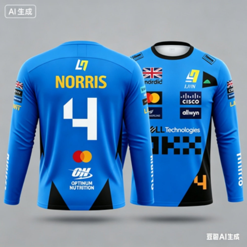 Event & Party Supply - Racepak Sporttop met lange mouwen Fankleding