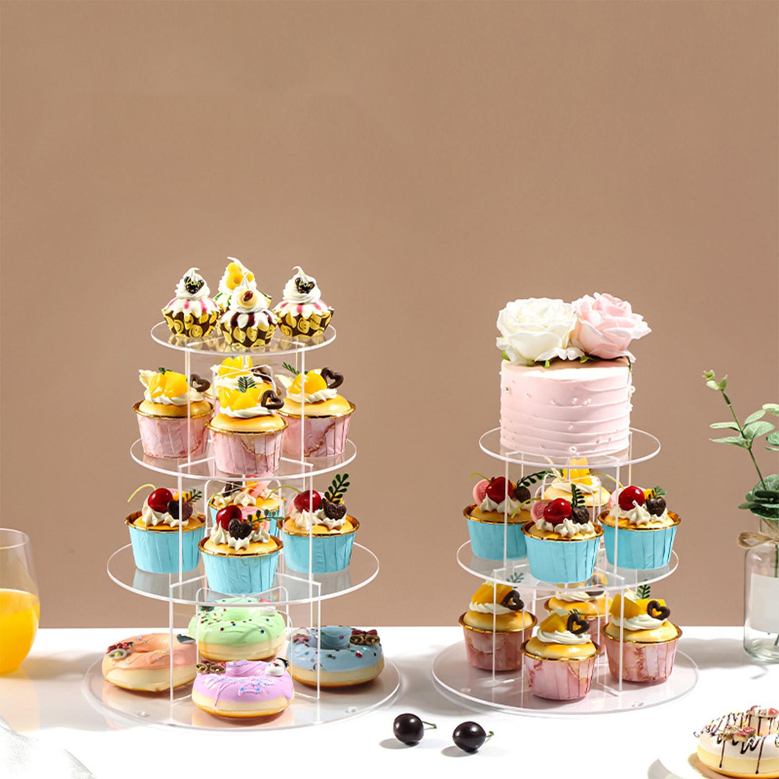 3/4/5 Tier Acryl Cupcake Stand - Cupcake Stand Tier recensie en prijs