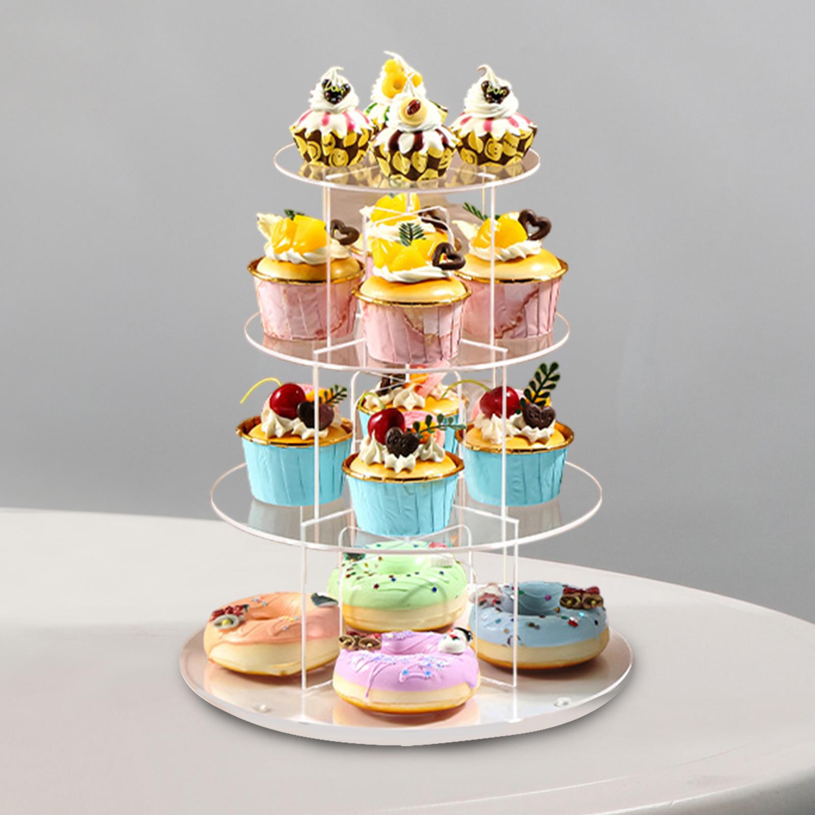 3/4/5 Tier Acryl Cupcake Stand - Cupcake Stand Tier recensie en prijs
