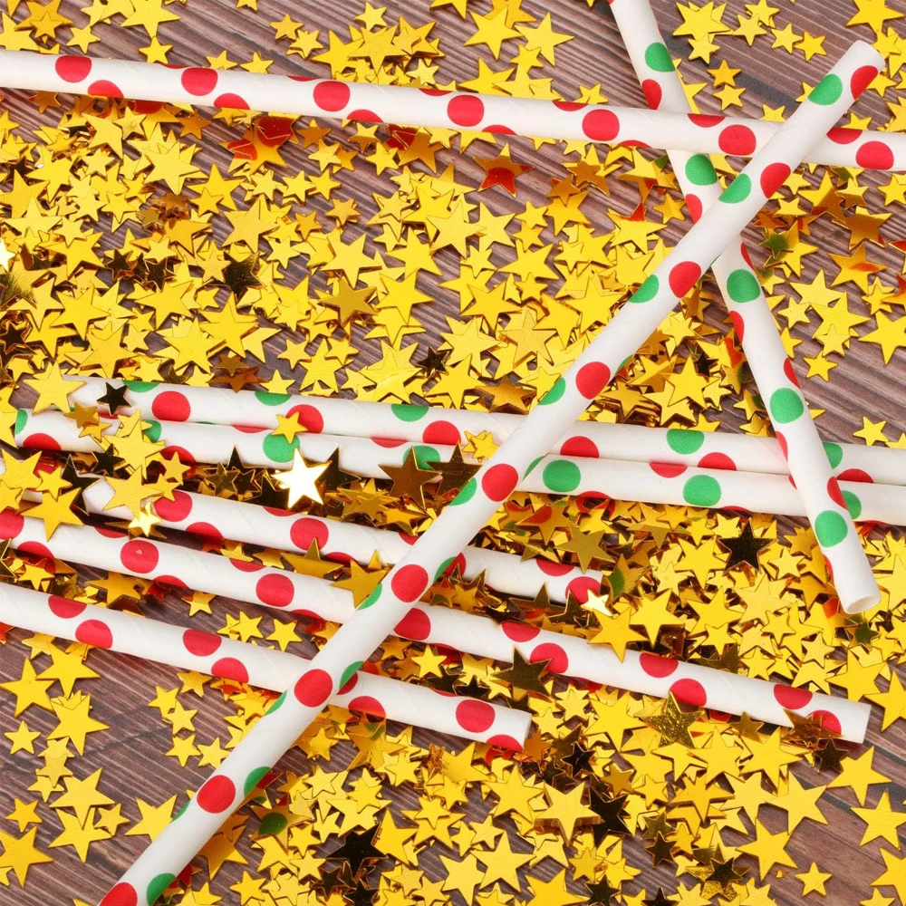 Sequin Star Confetti Verjaarda - Confetti Cannon Tube recensie en prijs