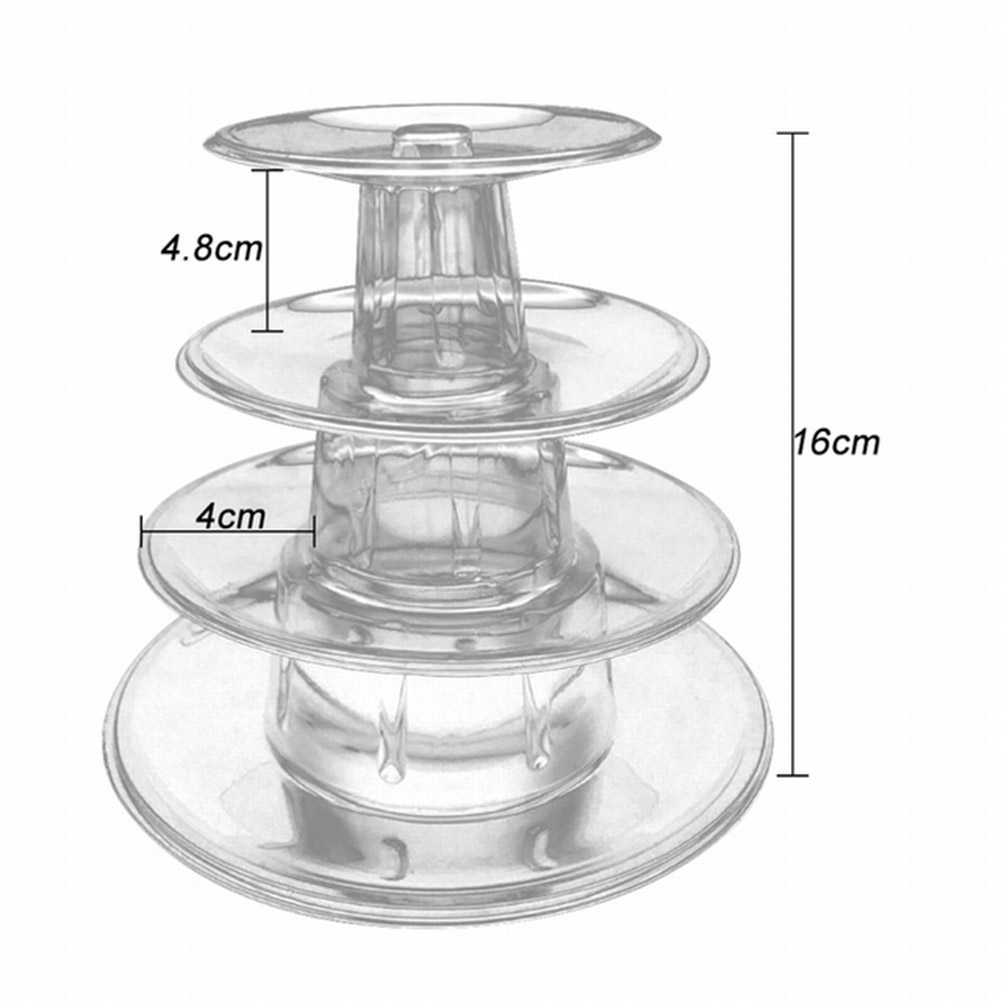 4/6-laags Macarons Presentatie - Cupcake Stand Tier recensie en prijs