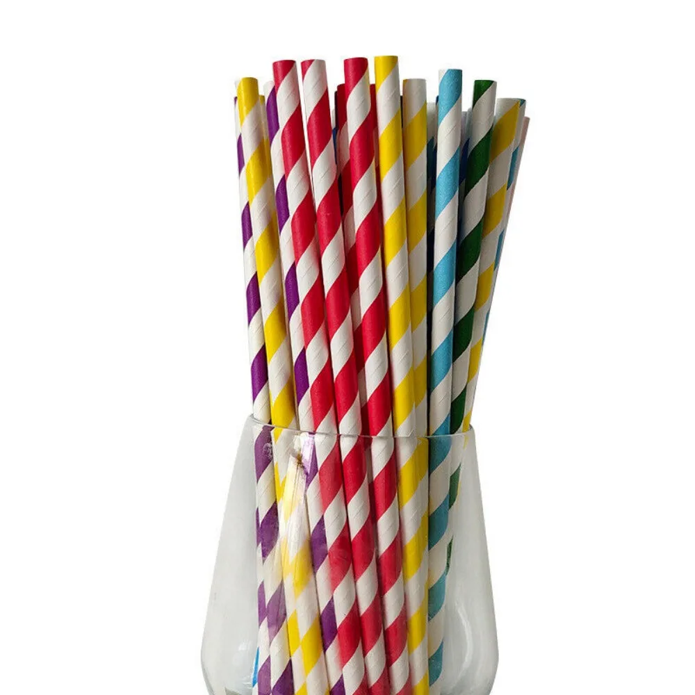 100 bulkverpakte papieren riet - Paper Straw Color recensie en prijs