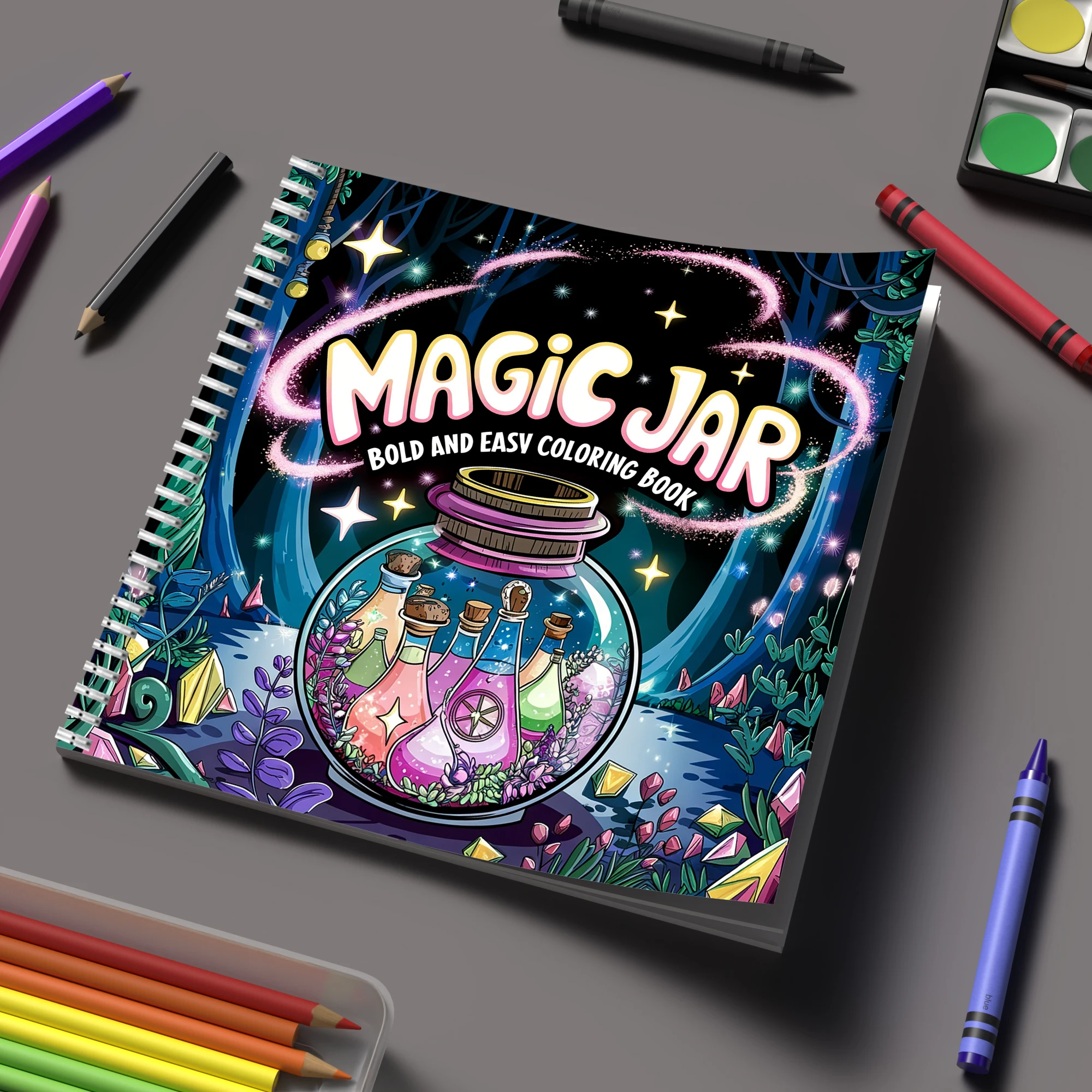 Kleurboek Magic Jar voor volwa - Event Supplies recensie en prijs