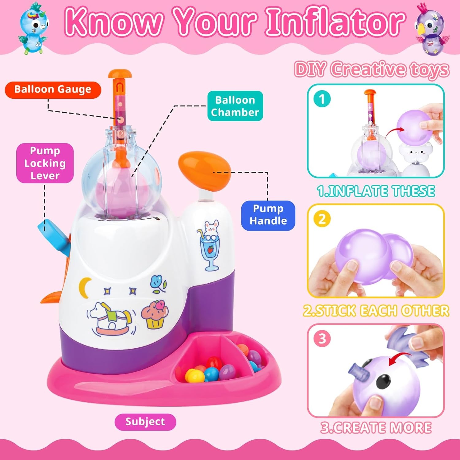 DIY Ballondieren-kit met pomp, - Balloon Pump Hand recensie en prijs