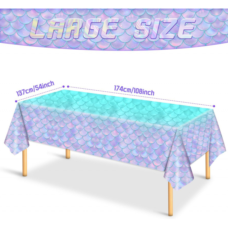 Zeemeermin tafelkleed - zeemee - Table Cloth Disposable recensie en prijs