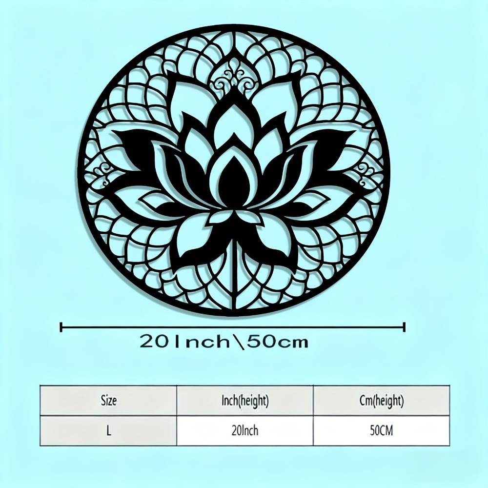 Lumiho Metalen Wanddecoratie L - Flower Wall Panel recensie en prijs