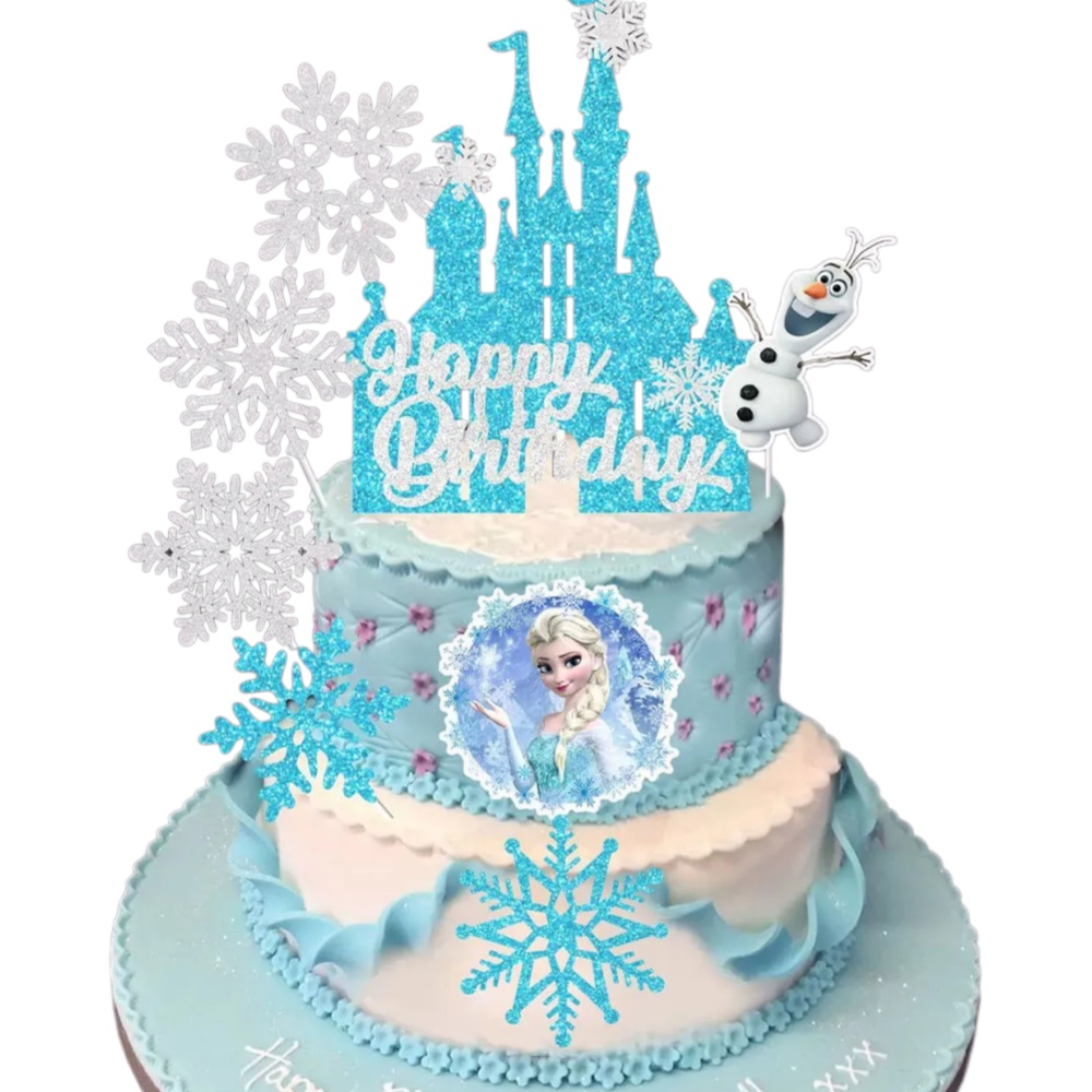 2026 8-delige Frozen Cake Topp - Event Z recensie en prijs
