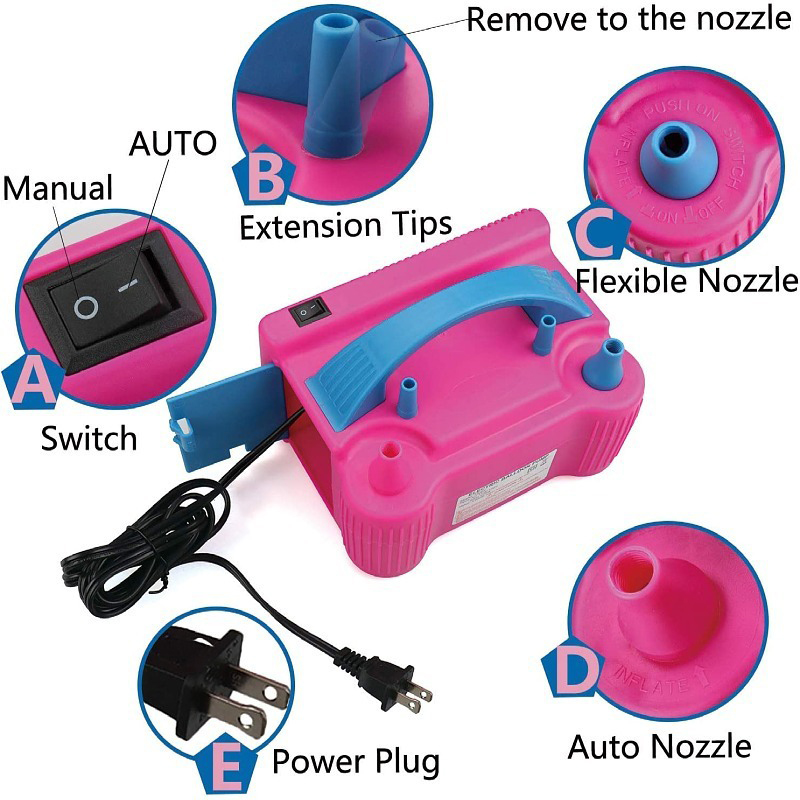 1pc, ballon opblaasbare elektr - Balloon Pump Hand recensie en prijs