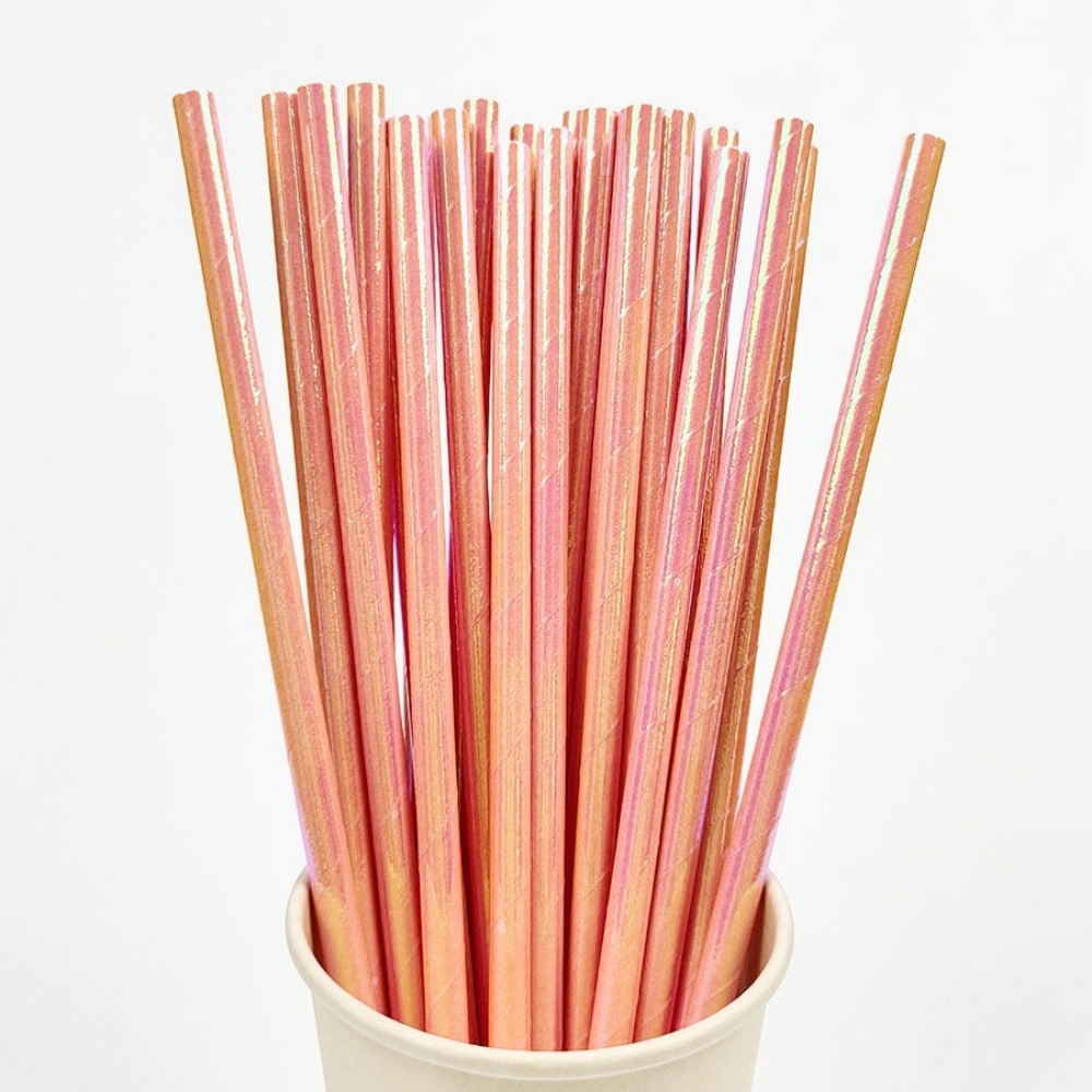 25 Stuks Parelmoer Bronzing Pa - Paper Straw Color recensie en prijs