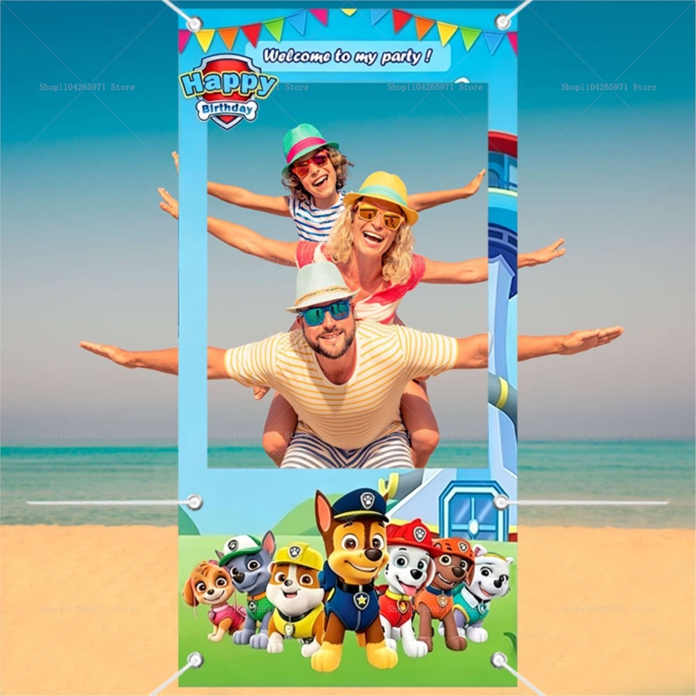 Leuke Paw Patrol Dog Team Phot - Photo Booth Frame recensie en prijs