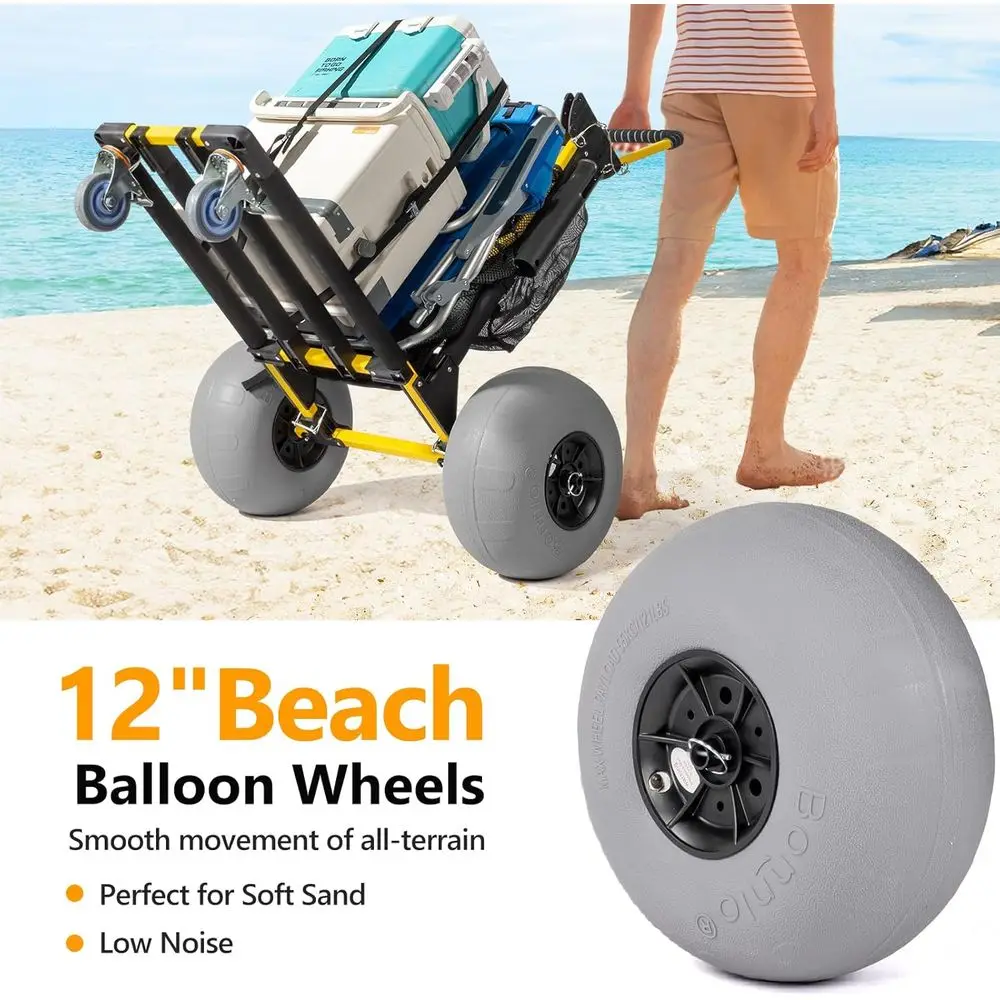 Veelzijdige strandkar met 12 w - Balloon Pump Hand recensie en prijs