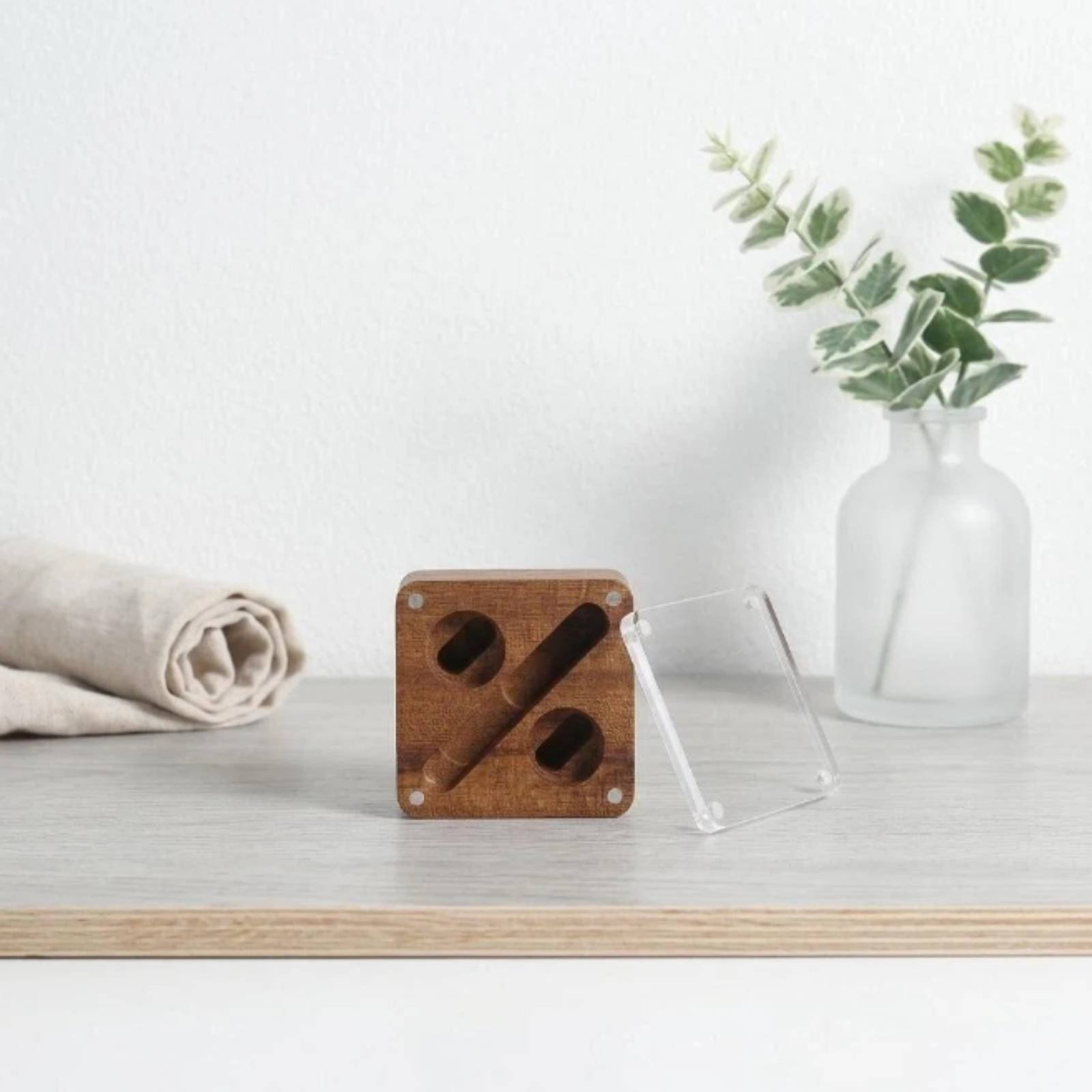 Houten displaydoosje, zakelijk - Event & Party Supply recensie en prijs