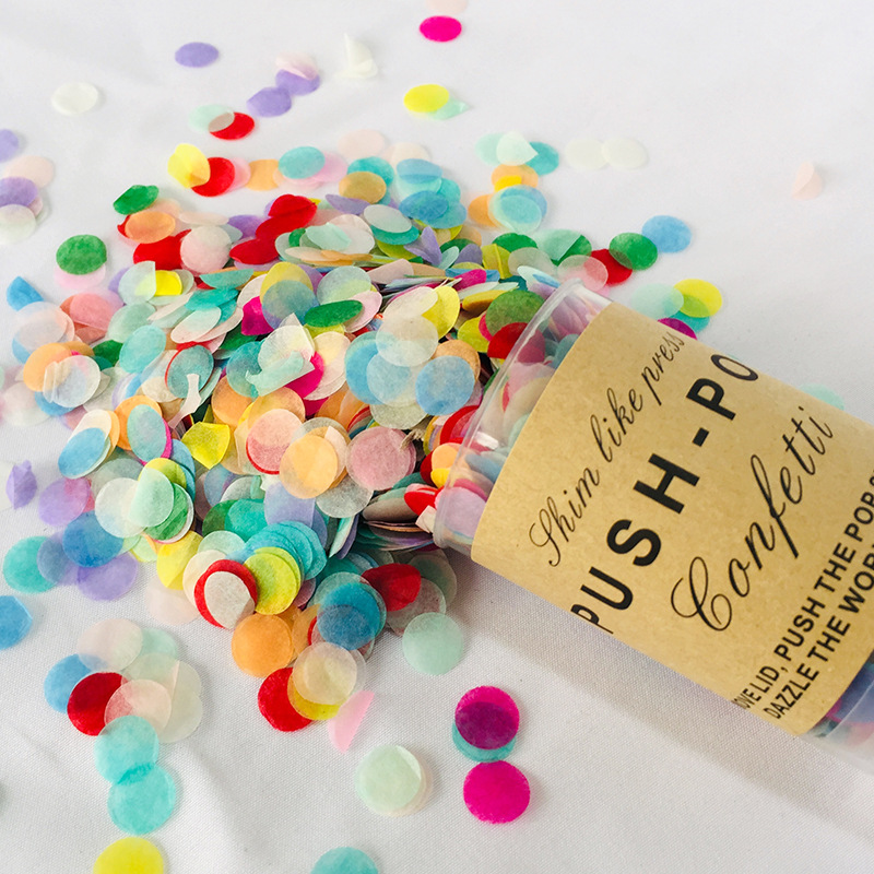 2 stks Veelkleurig Papier Schr - Confetti Cannon Tube recensie en prijs