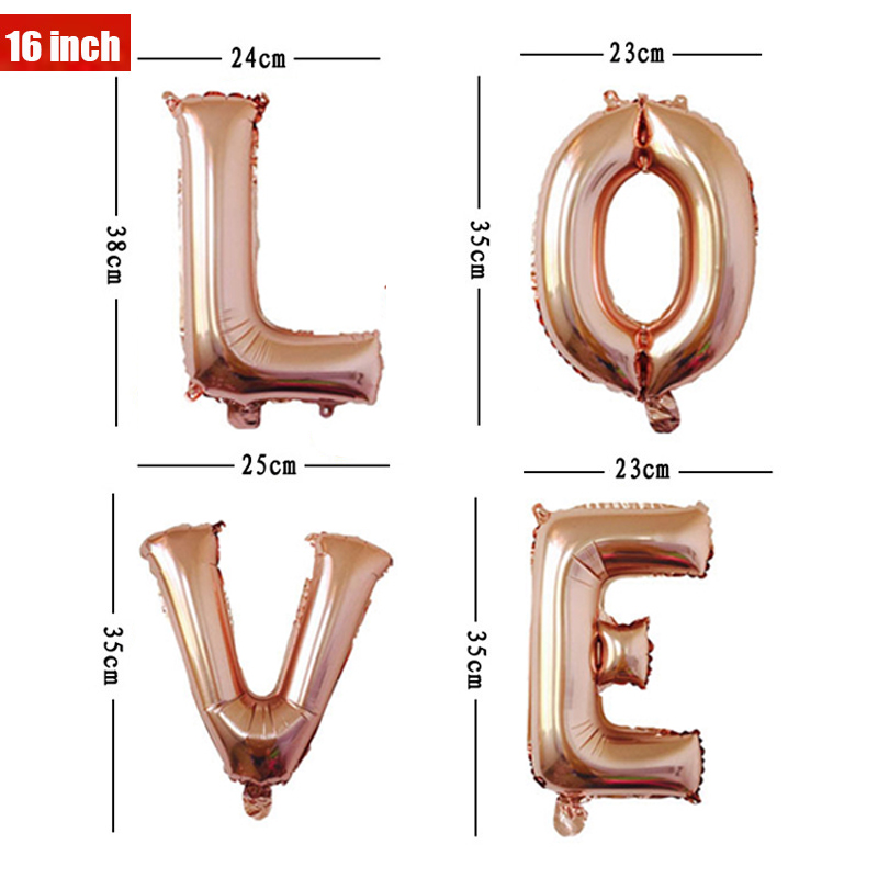 16 32 40 Inch Folie Letter Bal - Event Z recensie en prijs