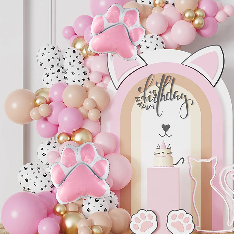 91 stuks Nieuwe Meow Kat Thema - Balloon Arch Kit recensie en prijs