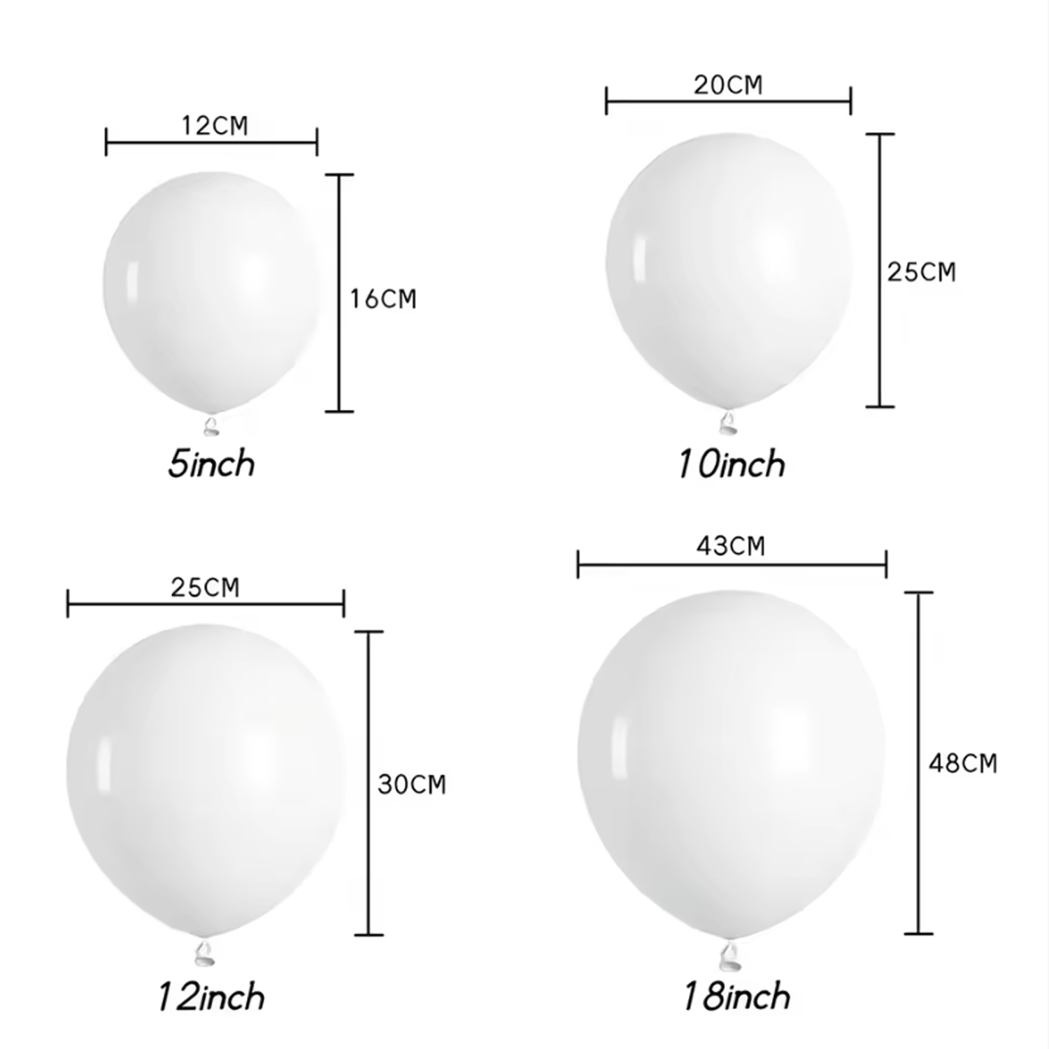 104-delige blauw-witte ballonb - Balloon Arch Kit recensie en prijs